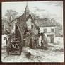 Set of 6 Antique Minton 'The Views' Victorian Tiles c.1885 Image 2