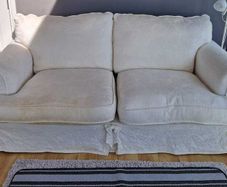 Cream / White Sofa / Couch