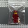 lego city cty1505 Tippy Dorman minifigure- Dark Red Uniform Image 3