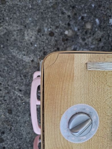 Toy wooden kitchen