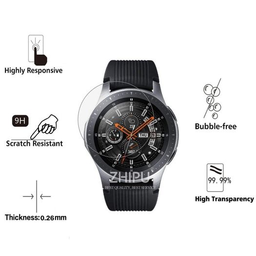 Premium Explosion-Proof Tempered Glass For Samsung Galaxy Watch 46mm  2018 Version Screen Protector film