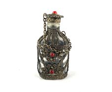 Vintage filigree bottle