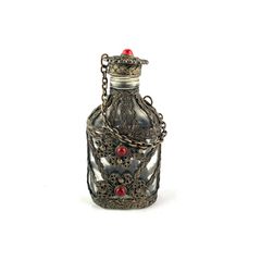 Vintage filigree bottle
