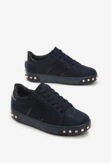 Fab Lace Up Shoes with Studs size 6