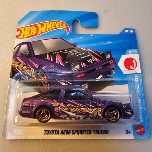 Hot Wheels  Toyota Ae86 Sprinter Trueno