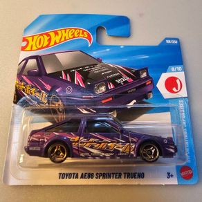 Hot Wheels  Toyota Ae86 Sprinter Trueno