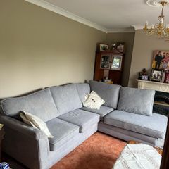 Luxury couch with swivel chair
