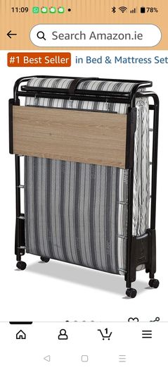 fold up guest bed