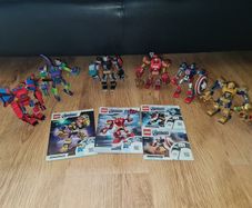 Lego Super Heroes Avengers Thor, Thanos, Captain America, Iron man, Spider-Man & Green Goblin 76219 76140 76141 76168  76169