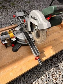 Metabo mitre saw, angle grinder Dewalt 110v