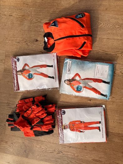 Space costume 20 euro each