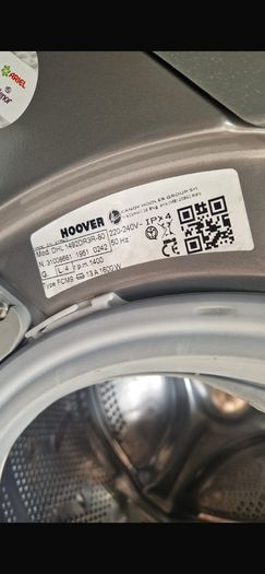 hoover 1400 spin washing machine