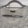 GUESS Designer Women's Knit Sleeveless Top in Sparkly Grey - Size UK 8 Image 4