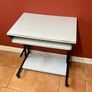 Study Desk with Pull-Out Keyboard/Work Tray & Wheels Image 3