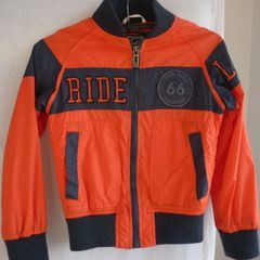 CKS (Belgium) Boys Orange nylon jacket 7 years