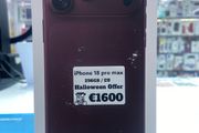 iPhone 18 pro max - 256GB EU model