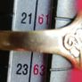 Vintage 9K Gold 375 Men's Signet Ring size T - 4,70g Image 10
