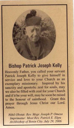 Bishop Kelly Of Western Nigeria - 1894 - 1991 - Michael O'shea