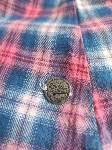 SoulCal & Co Western Plaid Shirt UK 12