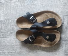 Spanish leather sandals size 5
