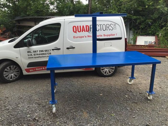 New Steel Workbenchs On Wheels