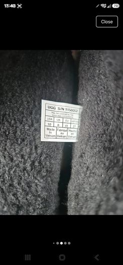 Genuine UGG classic zip it mini boot