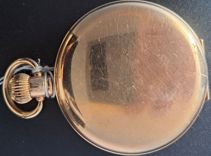 Swiss Avis Pocket Watch - 10kt Gold Filled Hunter Case -1950s