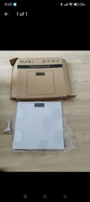 Scale for Body Weight, USB Rechargeable Digital Bathroom Scale, Smart Digital Body Fat Scale, Intelligent Body Fat BMI Scale with WIFI and Bluetooth