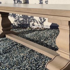 Dining Bench 200cm Vintage Ash Monastery