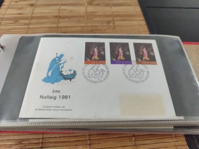 collection of Stamps in First Day Envelope