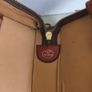 1960s  Mens Vanity bage for Shaving set Vintage Faux Alligator Leather Case. made in Ireland Image 3