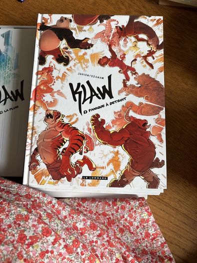 13 Klaw French comics in French