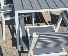 Outdoor table and chairs
