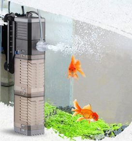 Super 4 In 1 Sunsun Internal Aquarium Filter Pump Fish Tank Multifunction Wave Maker Water Circulation Air Pump Filter