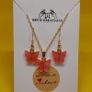 Butterfly jewellery set Image 4
