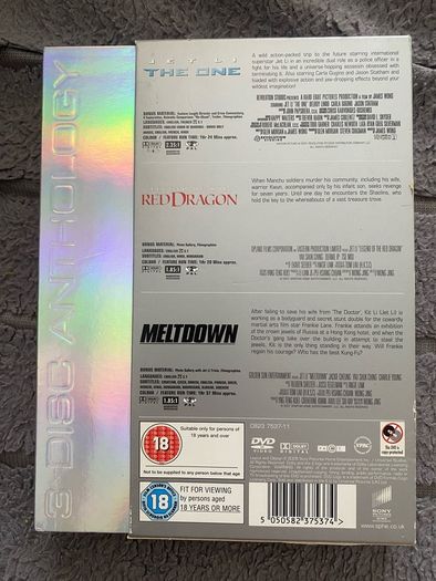 The One / Legend Of The Red Dragon / Meltdown (DVD, 2005)