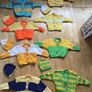 Baby cardigan and hat sets Image 4