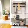 Coat Rack 4 in 1 with Shoe Bench Image 5