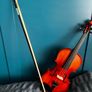 3/4 violin with bow & case Image 7