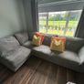 Grey Corner Sofa with Chaise - good condition Image 4