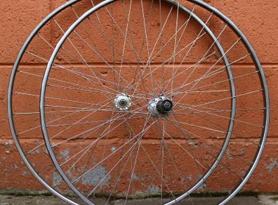 Wheelset tubular | Dura-Ace 7400 f.hub | Shimano 600 r.hub | Mavic GP4 rims