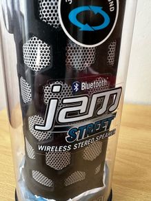 Jam Audio Street Rugged Portable Bluetooth Speaker Wireless Splash Proof