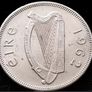 [#46] - Ireland 1962 | Irish 2s | Irish Florin | Salmon | KM.15a | High Grade Image 2