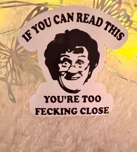 Adult humour stickers