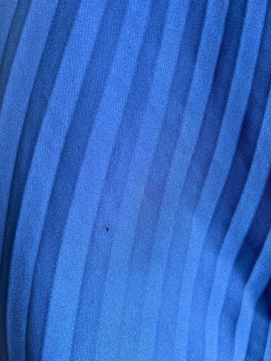 Next Pleated Midi Skirt Blue