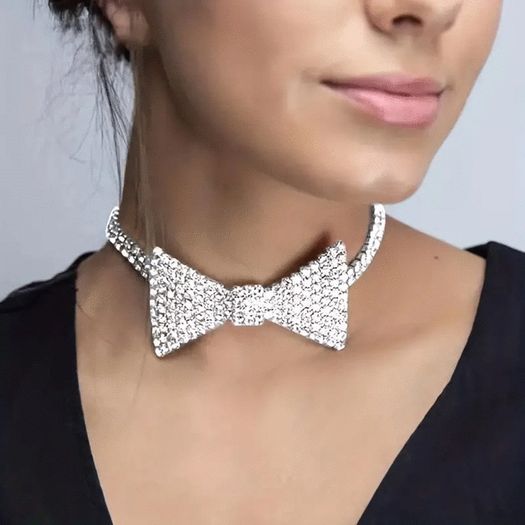 Collar Bowknot Choker