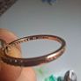 Pandura elevated Heart Ring  14k gold plating Image 2