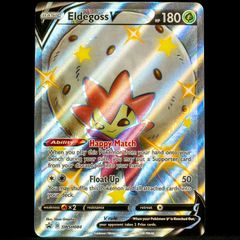 Eldegoss V SWSH084 Shiny Full Art Ultra Rare Holo SWSH Black Star Promo Pokemon Card