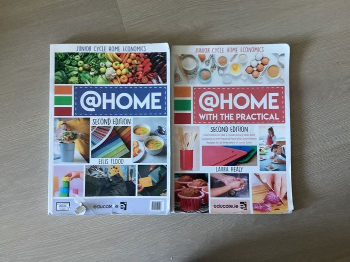 @Home Junior Cert Home Economics (Textbook and practical book)