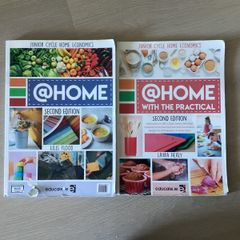 @Home Junior Cert Home Economics (Textbook and practical book)